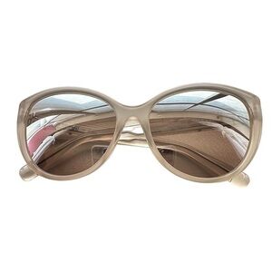 Bobbi Brown Mirror Cat Eye Sunglasses Taupe Blush The Marylin/s FZ1 KA